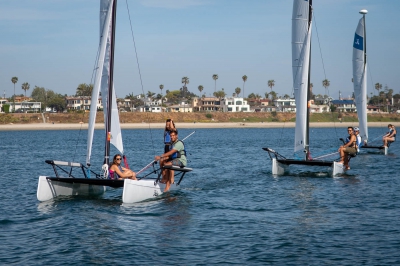 Hobie Cat Sailing