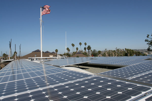 MBAC's 40Kw solar array